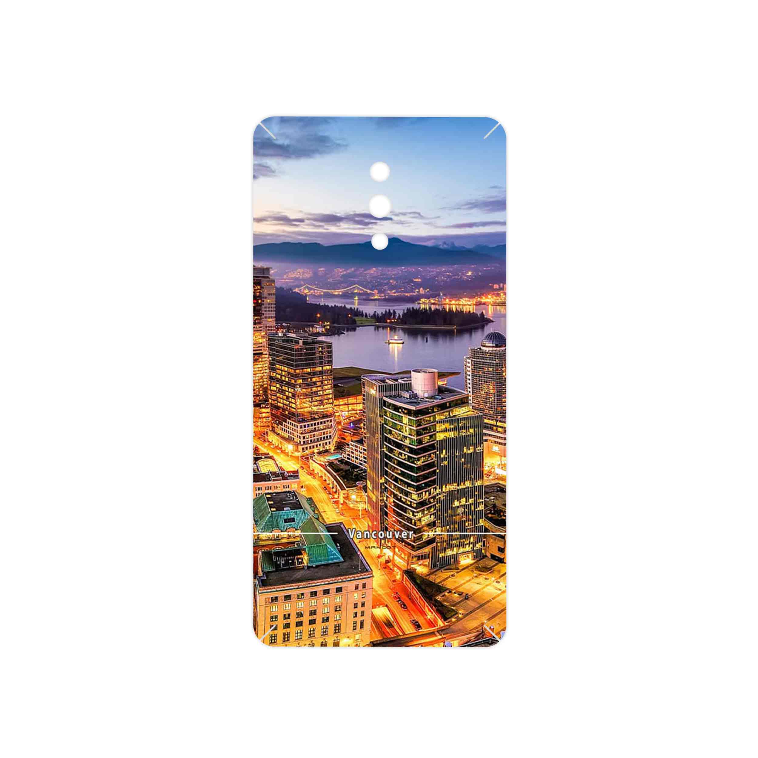 برچسب پوششی ماهوت مدل City of Vancouver مناسب برای گوشی موبایل اپو RENO 10X