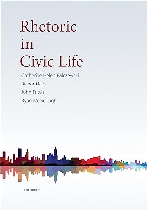 خرید و دانلود نسخه کامل کتاب Rhetoric in Civic Life (3rd edition) - Pdf