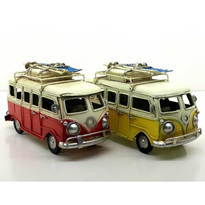 ماکت دکوری طرح ماشین فولکس با چوب اسکی کد 1511.45