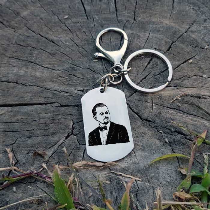 جاکلیدی ترمه ۱ مدل لئوناردو دی کاپریو کد Sam 2449