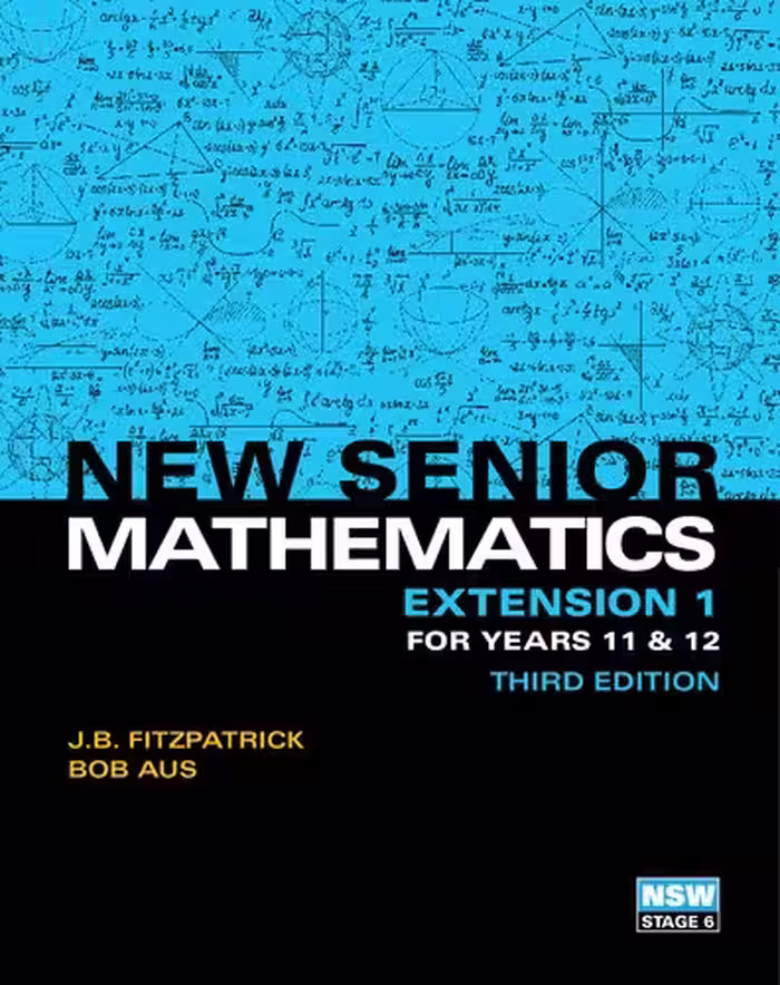 خرید و دانلود نسخه کامل کتاب New senior mathematics extension 1 for years 11 &amp; 12
