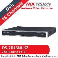 ضبط کننده ویدیویی تحت شبکه NVR هایک ویژن مدل DS-7616NI-K2