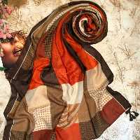 شال نخی پنبه ای