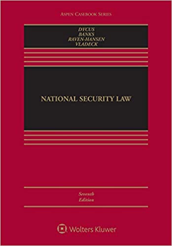 خرید و دانلود نسخه کامل کتاب National Security Law (7th Edition) BY Dycus - Pdf