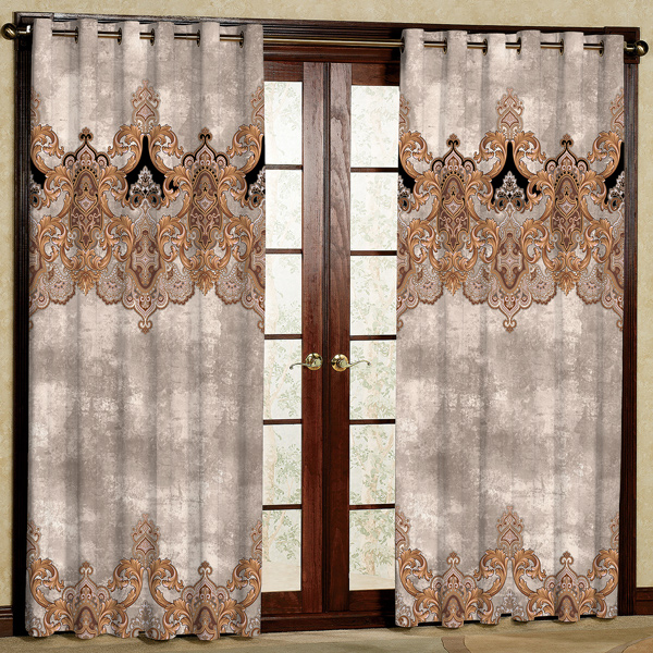 پرده مدل مخمل پانچی کد 7279 سایز 280x140 سانتی متر