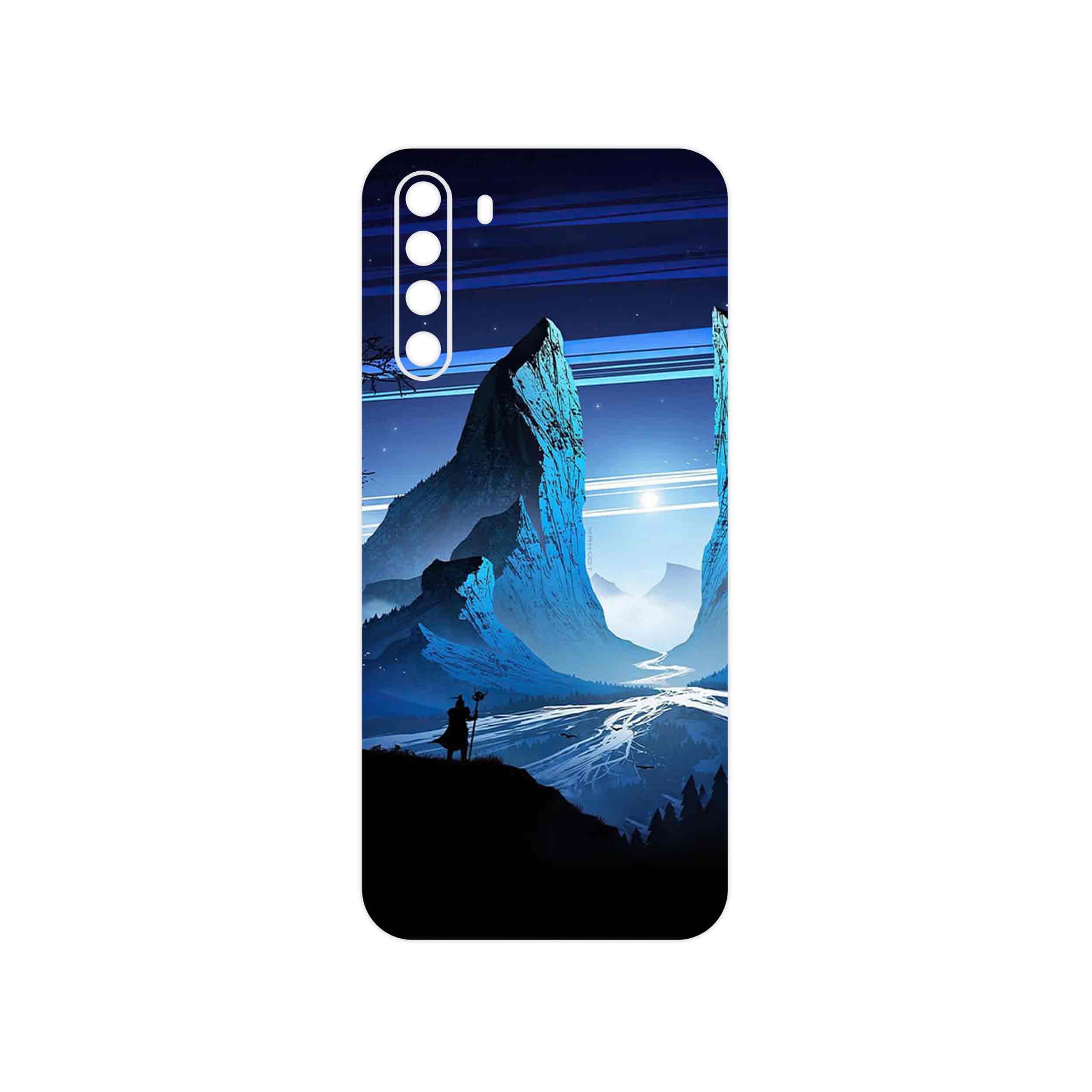 برچسب پوششی ماهوت مدل Blue Mountains Digital Art مناسب برای گوشی موبایل جی پلاس X10