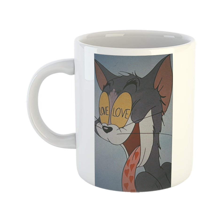 ماگ طرح تام مدل LOVE