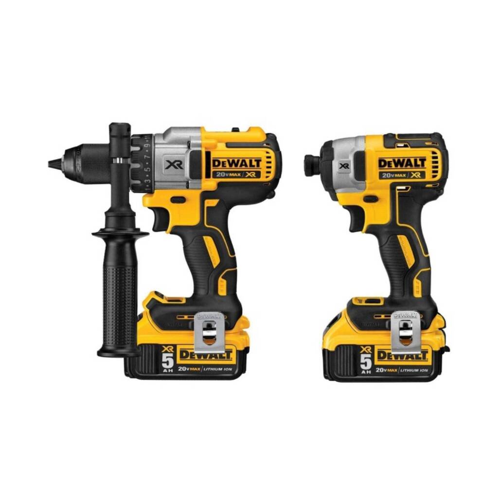 دریل پیچ گوشتی شارژی دیوالت مدل DCF887 و مدل DCD996P2 مجموعه دو عددی