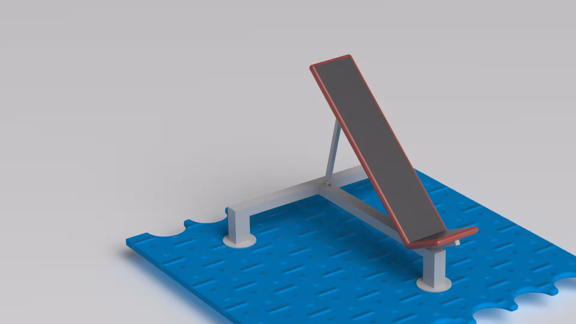 دستگاه بدنسازی  با نرم افزار SOLIDWORKS سالیدورک
