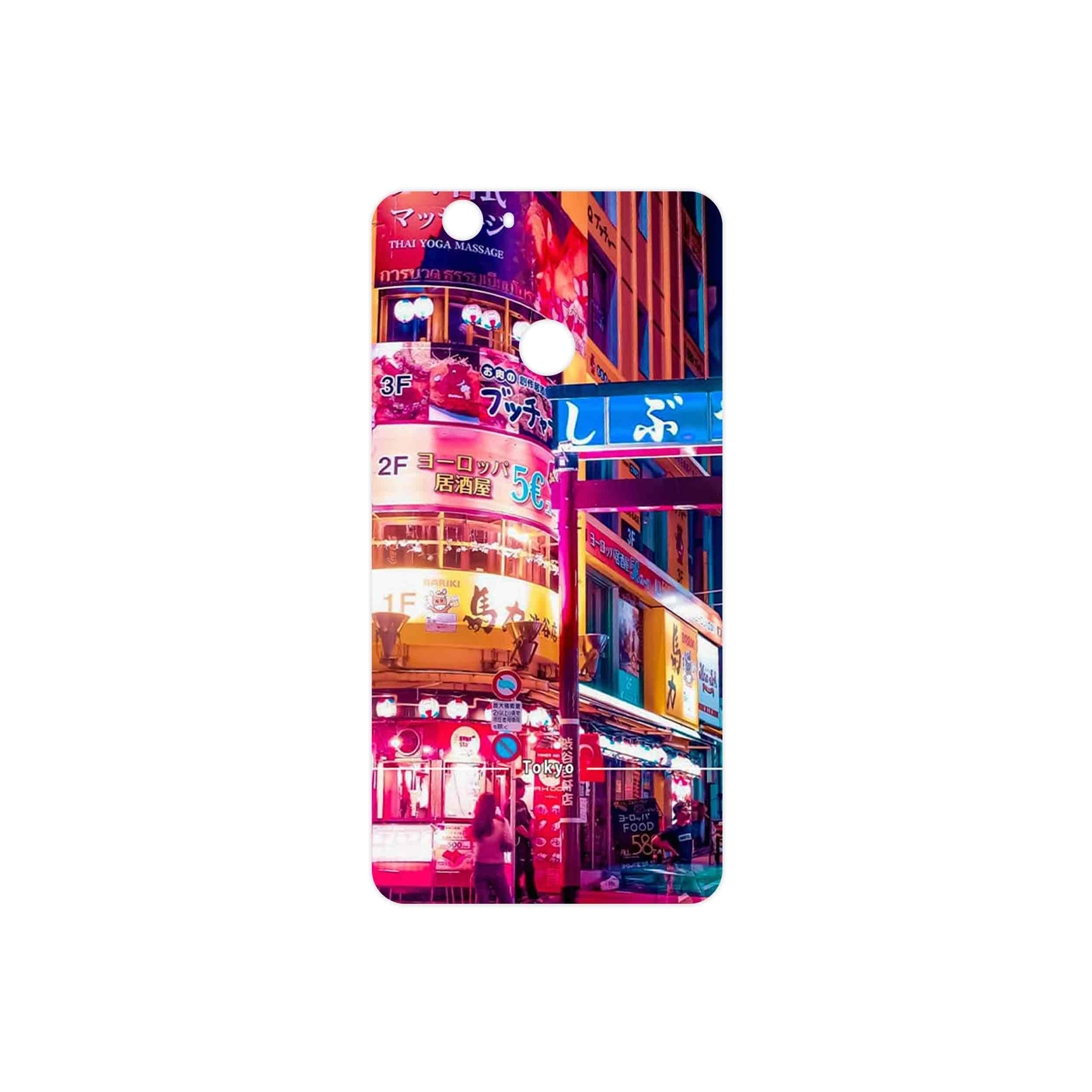 برچسب پوششی ماهوت مدل Tokyo City مناسب برای گوشی موبایل هوآوی Nova