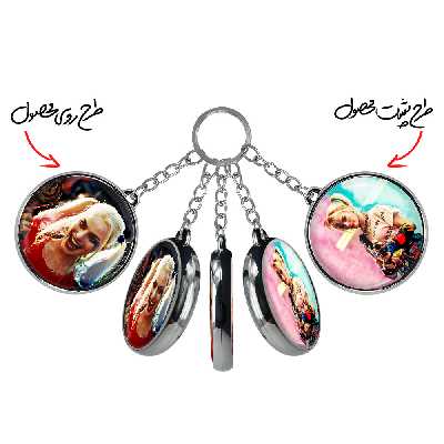 جاکلیدی خندالو طرح هارلی کویین مدل دوطرفه کد 28652866