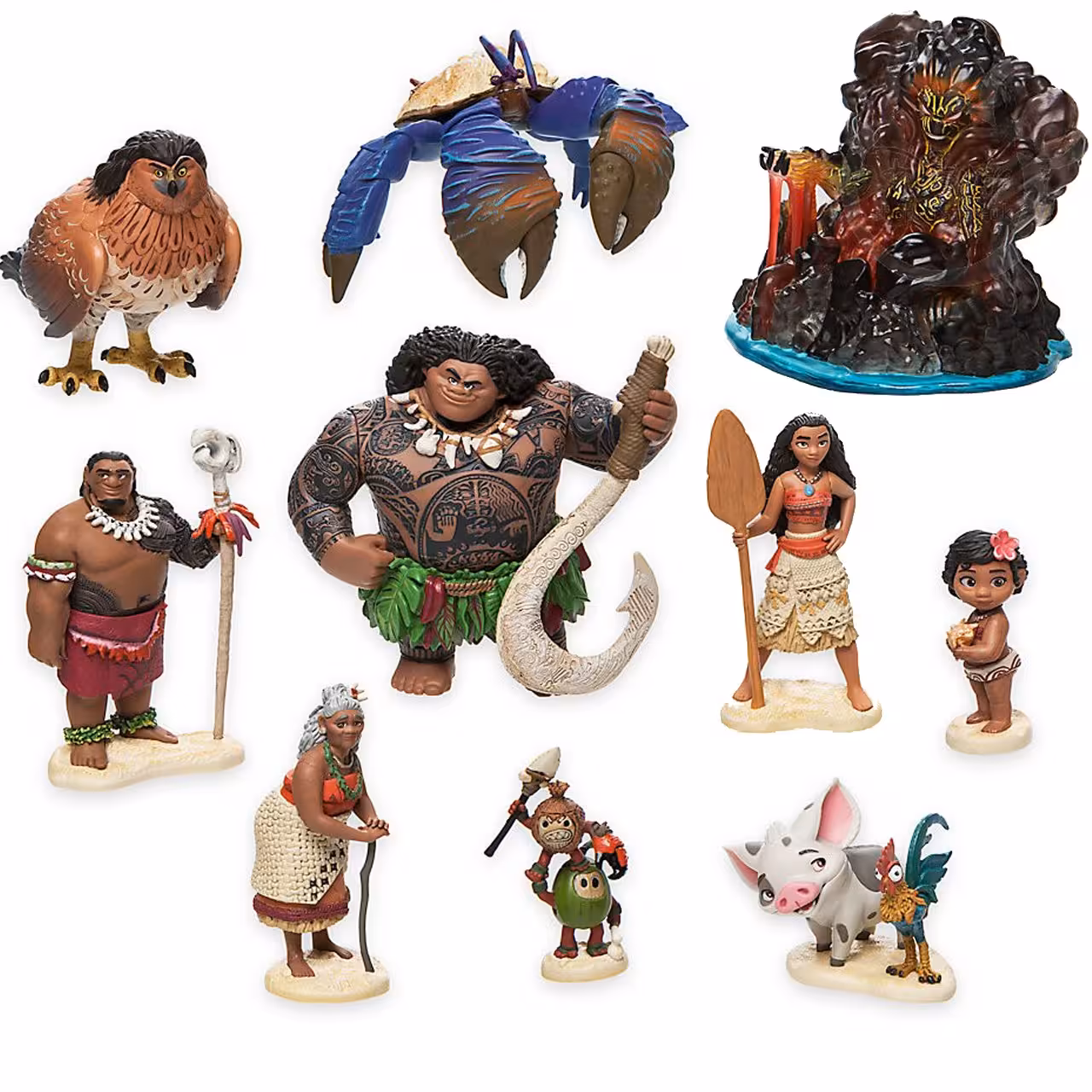 مجموعه فیگور مدل موانا (Moana) بسته 10 عددی