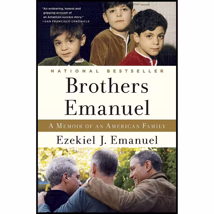 کتاب زبان اصلی Brothers Emanuel اثر Ezekiel J Emanuel
