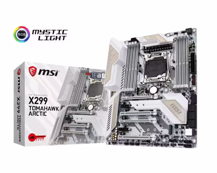 مادربرد ام اس آی X299 TOMAHAWK ARCTIC