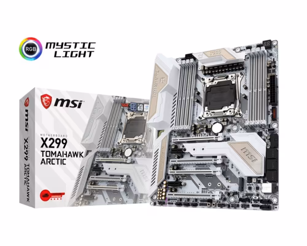 مادربرد ام اس آی X299 TOMAHAWK ARCTIC