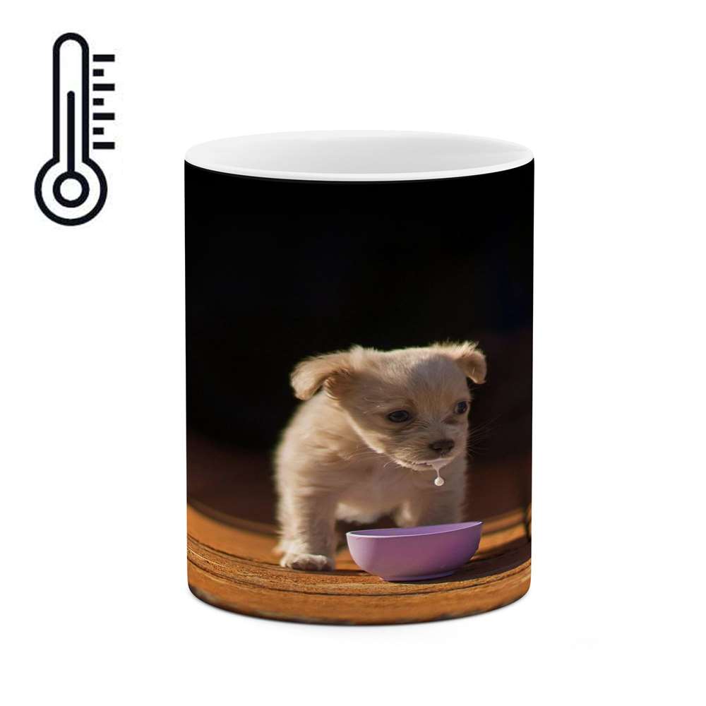 ماگ حرارتی کاکتی طرح سگ مدل mgh16734