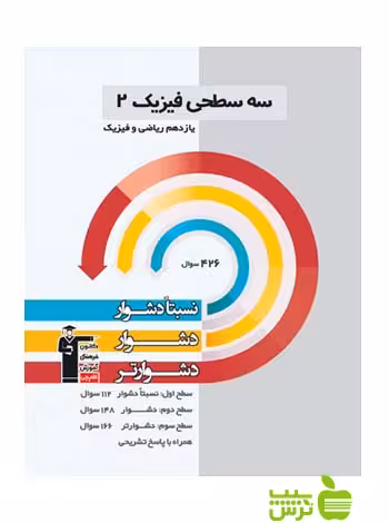 فیزیک یازدهم ریاضی سه سطحی قلم چی - سیب ترش - SibTorsh با تخفیف 27 درصد