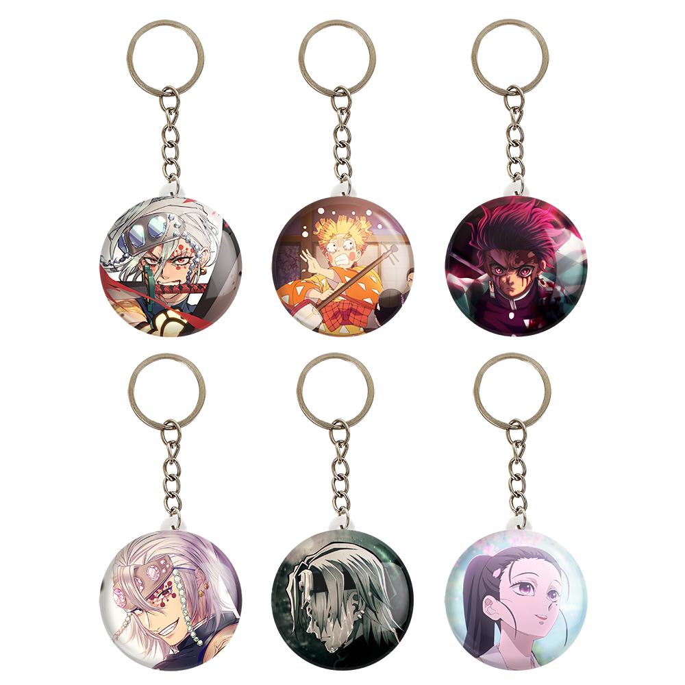 جاکلیدی خندالو مدل انیمه کد 568B مجموعه 6 عددی