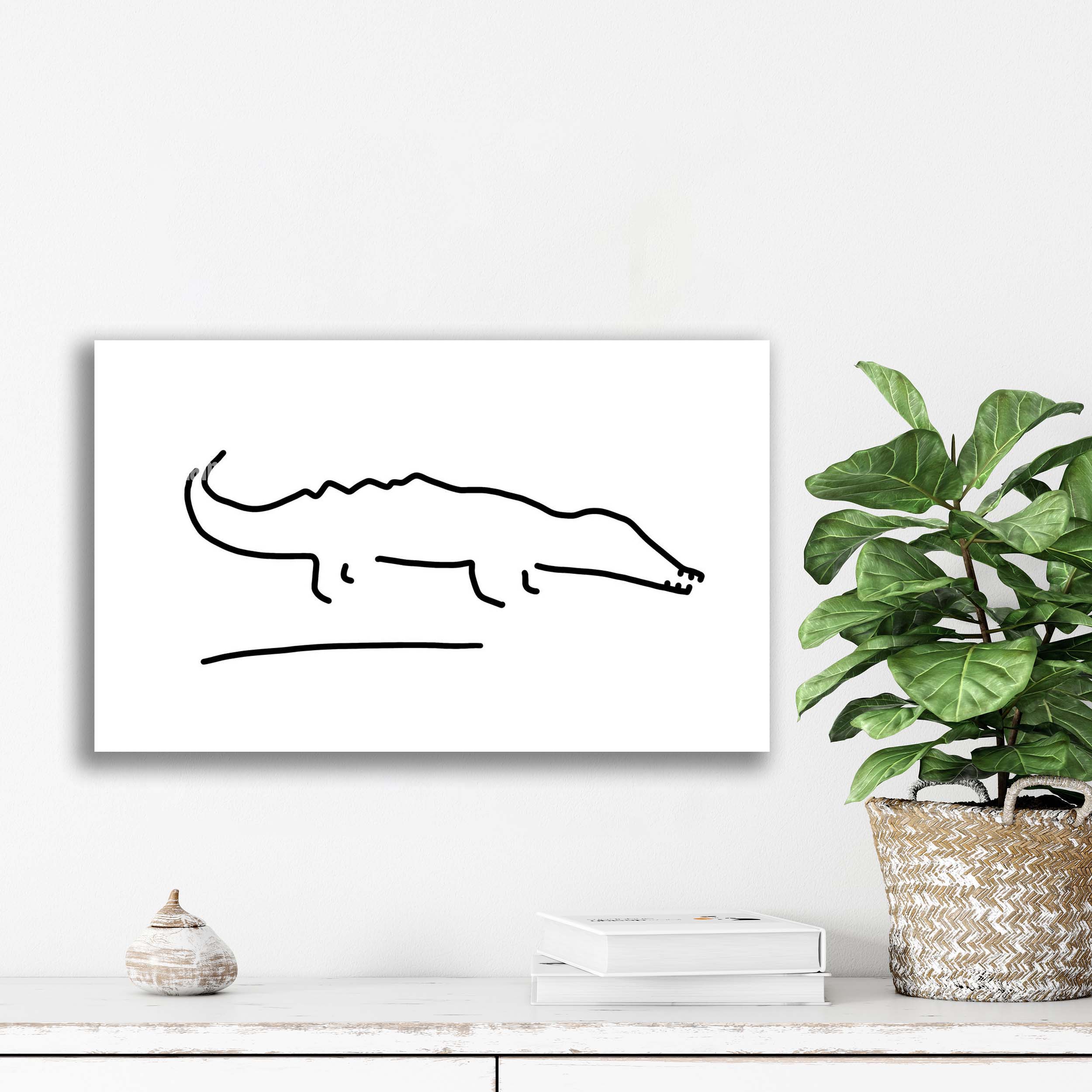 تابلو شاسی آتریسا مدل لاین ارت مینیمال Abstract Line