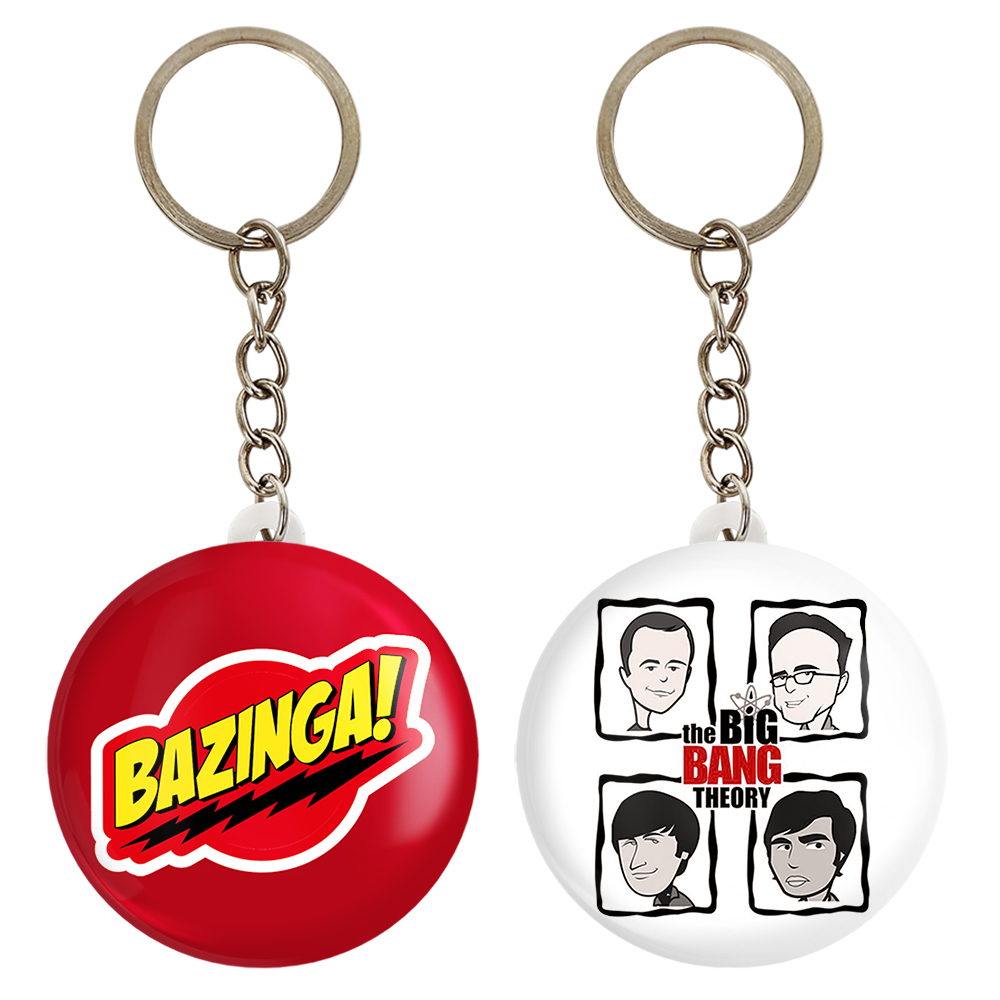 جاکلیدی خندالو مدل سریال تئوری بیگ بنگ The Big Bang Theory کد 1330613302 مجموعه 2 عددی