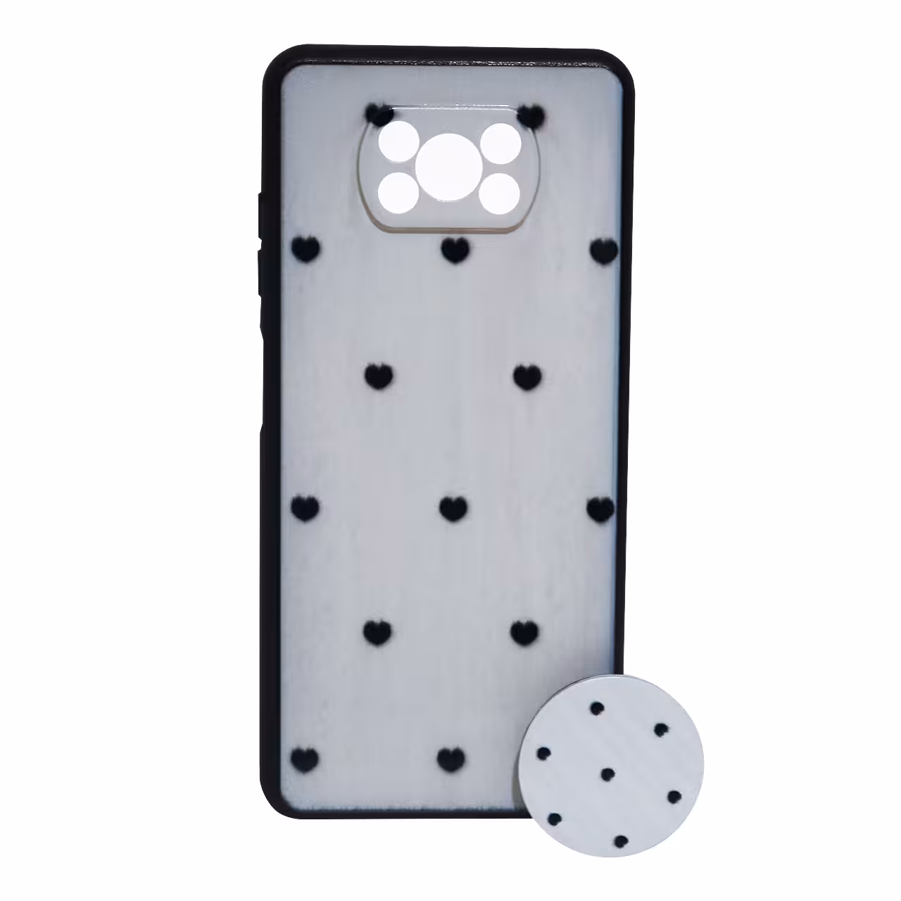 کاور کد 2290 مناسب برای گوشی موبایل شیائومی POCO X3 به همراه پایه نگهدارنده 