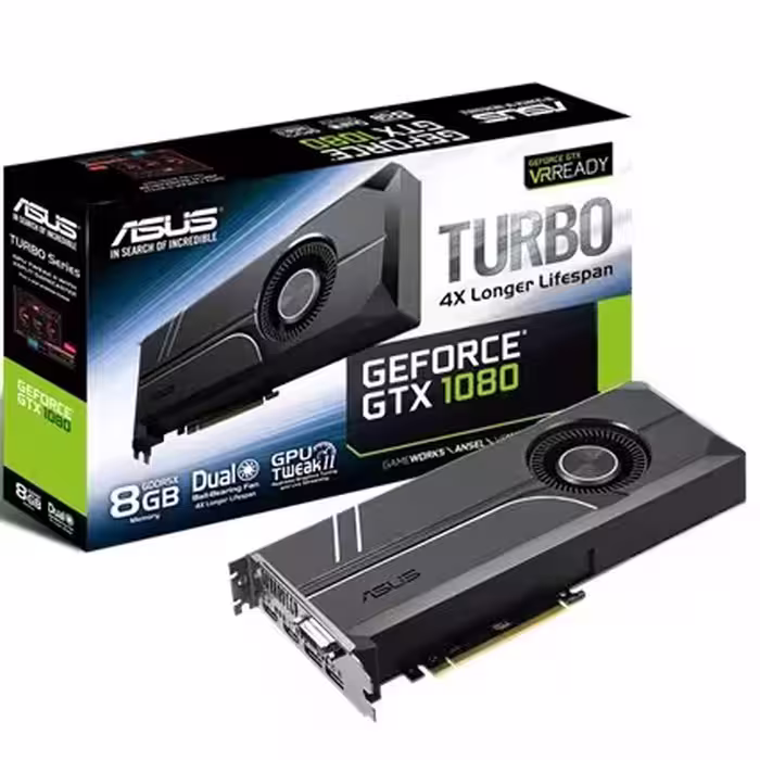 کارت گرافیک ایسوس مدل جی تی ایکس 1080 توربو با ظرفیت 8 گیگابایت