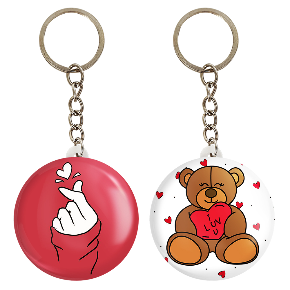 جاکلیدی خندالو مدل عاشقانه کد 18911897 مجموعه 2 عددی