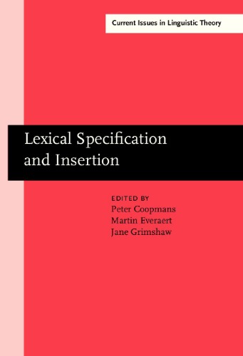 خرید و دانلود نسخه کامل کتاب Lexical Specification and Insertion