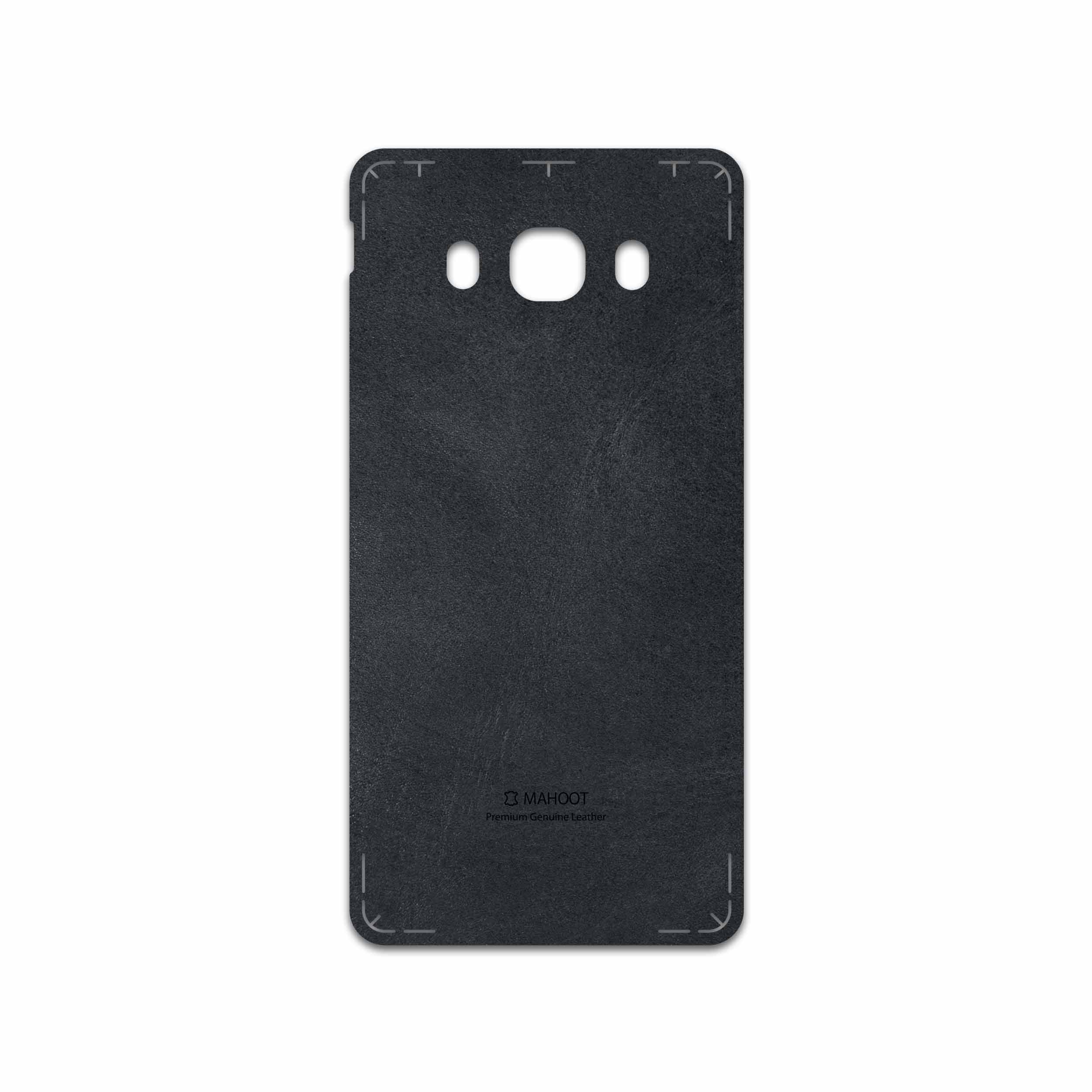 برچسب پوششی ماهوت مدل Graphite Buffalo Leather مناسب برای گوشی موبایل سامسونگ Galaxy J5 2016