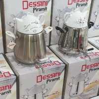 کتری قوری شیردار استیل ترک دسینی 