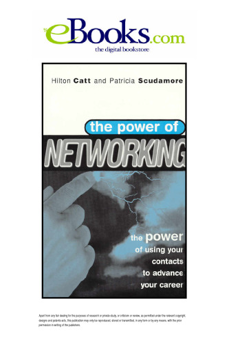 خرید و دانلود نسخه کامل کتاب The Power of Networking: The Power of Using Your Contacts to Advance Your Career
