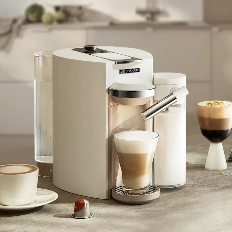 قهوه ساز کپسولی شیائومی SCISHARE S1205 Capsule Coffee Machine (ارسال فوری) خرید محصولات شیائومی