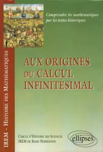 خرید و دانلود نسخه کامل کتاب Aux origines du calcul infinitésimal