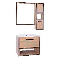 روشویی کابینتی اقاقیا - آینه و روشویی تجسم