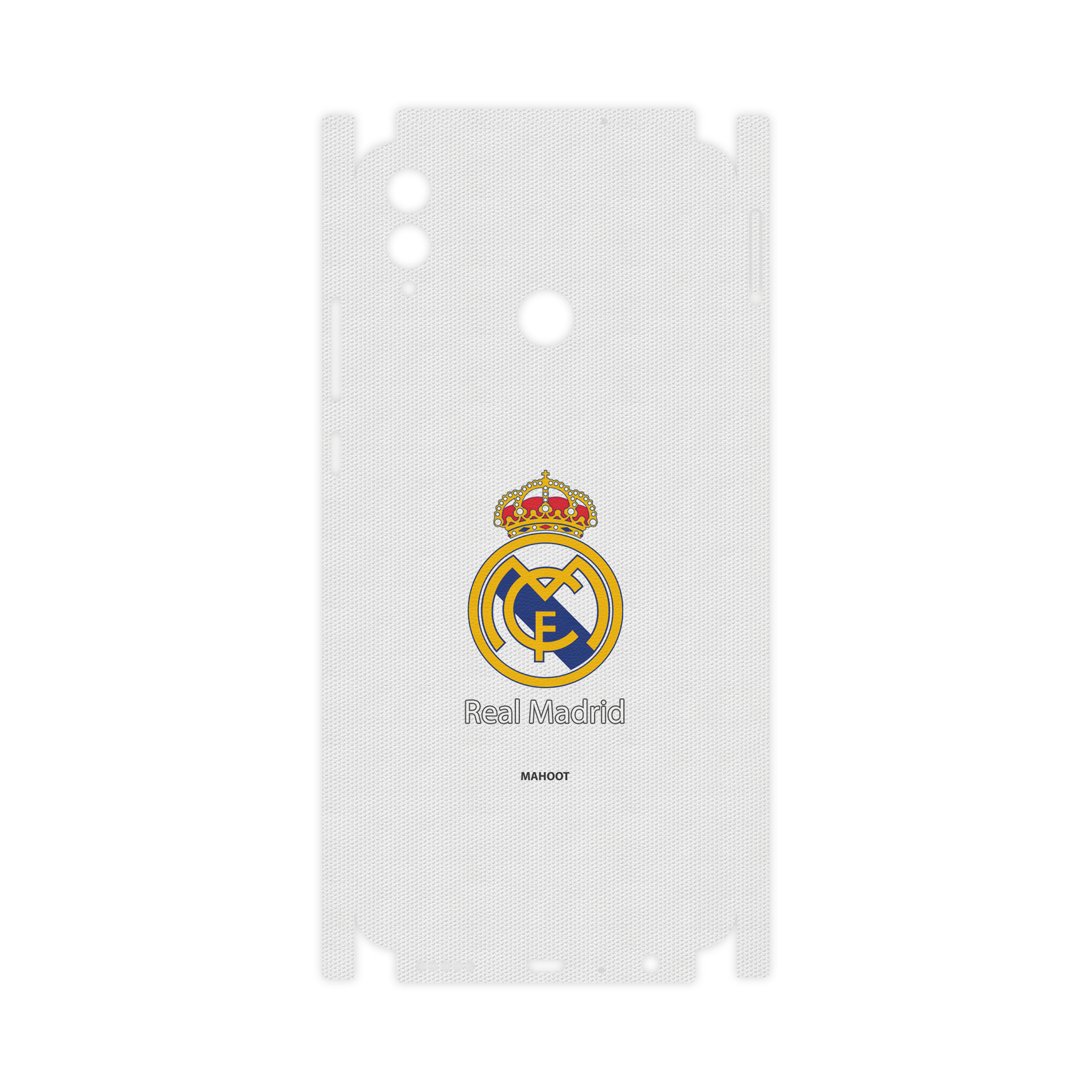 برچسب پوششی ماهوت مدل REAL-MADRID-FC-FullSkin مناسب برای گوشی موبایل آنر 8X