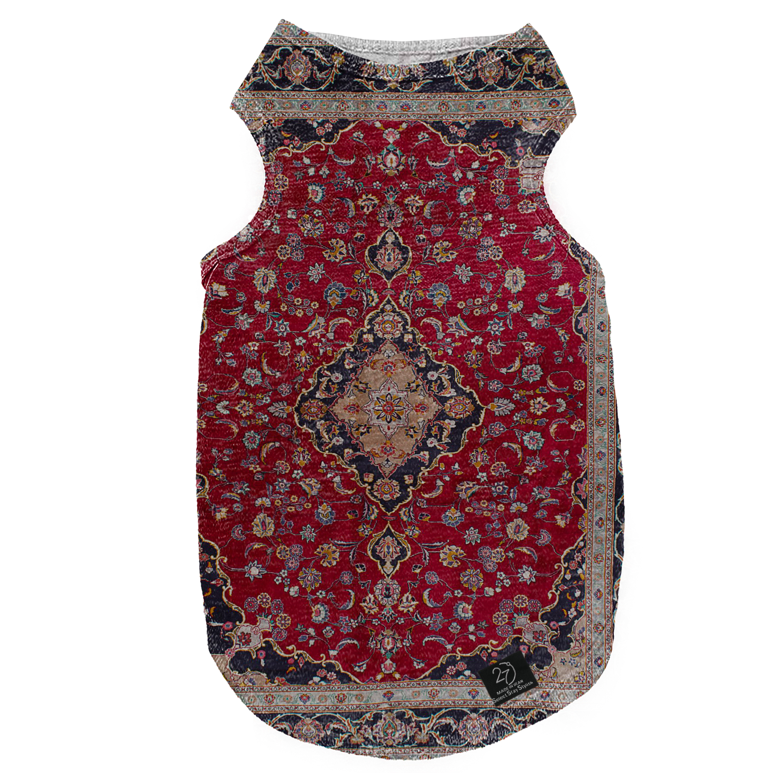 لباس سگ و گربه 27 طرح Carpet کد MH228 سایز L