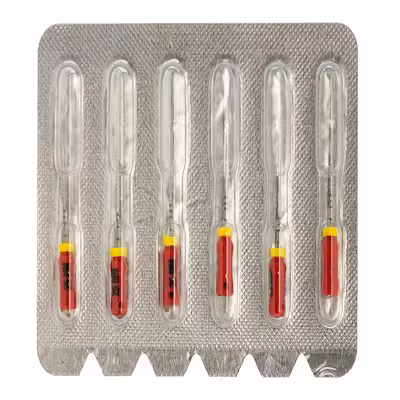 سی‌فایل دندانپزشکی جی دبلیو آر مدل C سایز 10 بسته 6 عددی