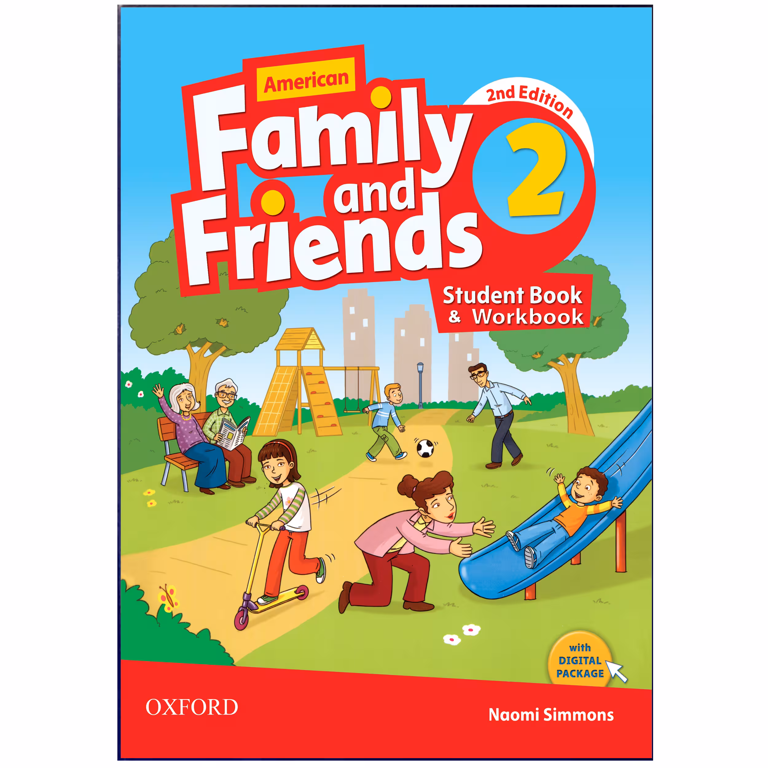 کتاب American Family and Friends 2nd 2 اثر Naomi Simmons انتشارات هدف نوین