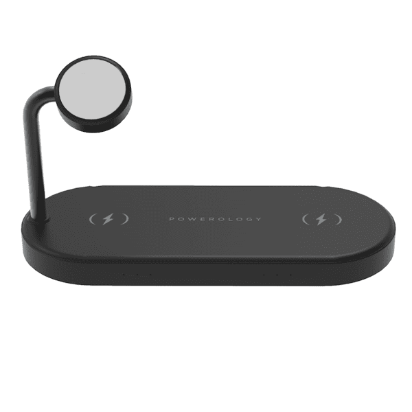 شارژر بی سیم چهار کاره پاورولوژی مدل P41MFCHBK