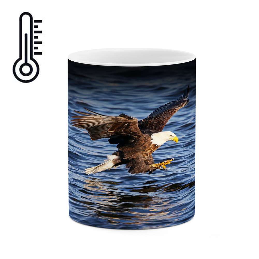 ماگ حرارتی کاکتی طرح عقاب مدل mgh15668