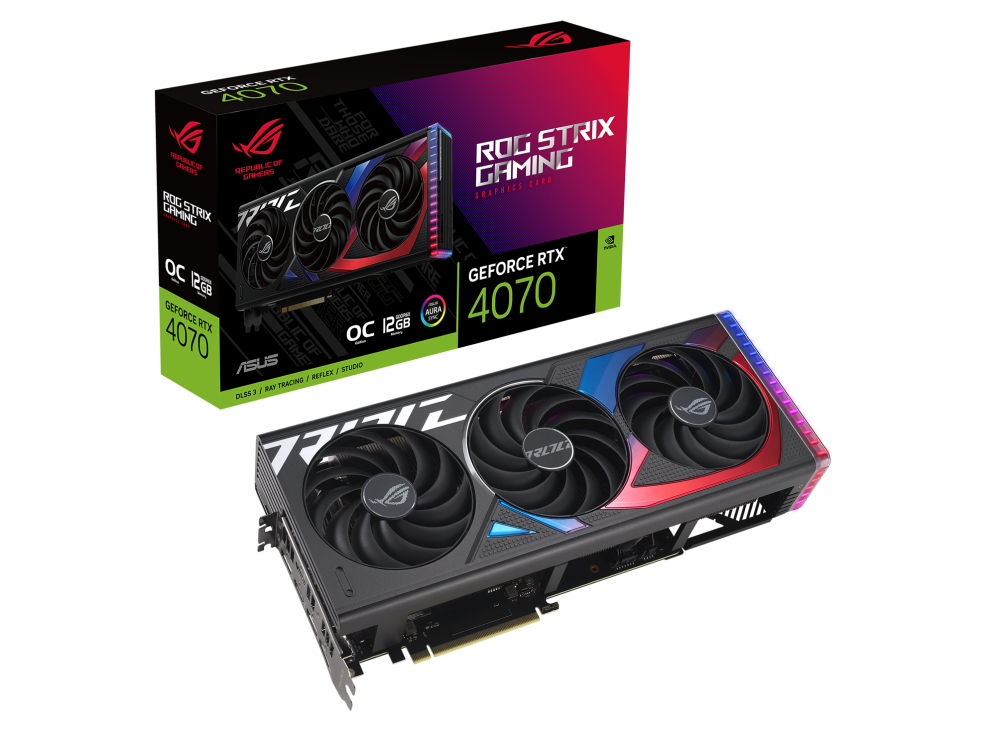کارت گرافیک مدل RTX-4070 12GB ROG Strix OC Asus ایسوس
