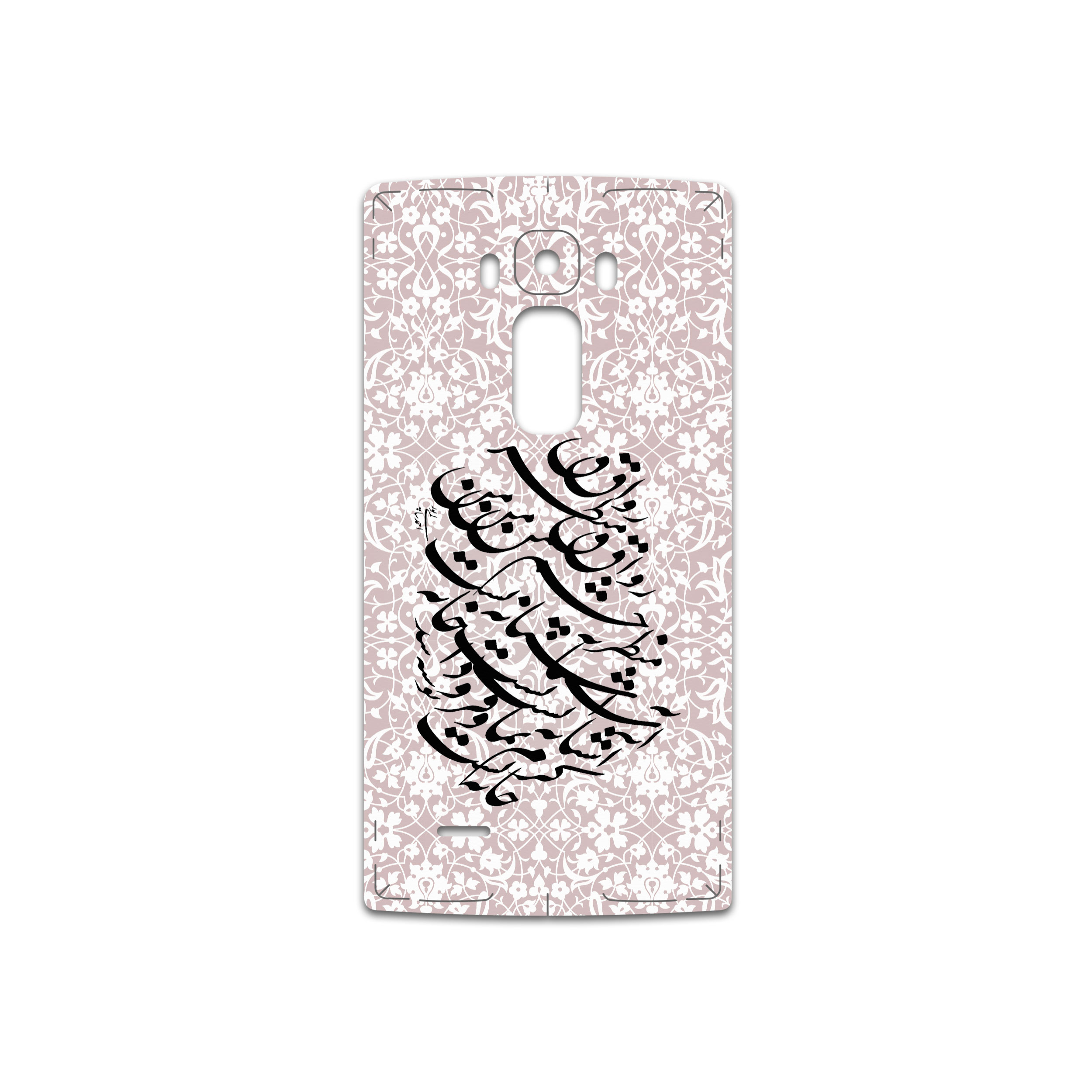 برچسب پوششی ماهوت مدل Nastaliq-2 مناسب برای گوشی موبایل ال جی G Flex 2