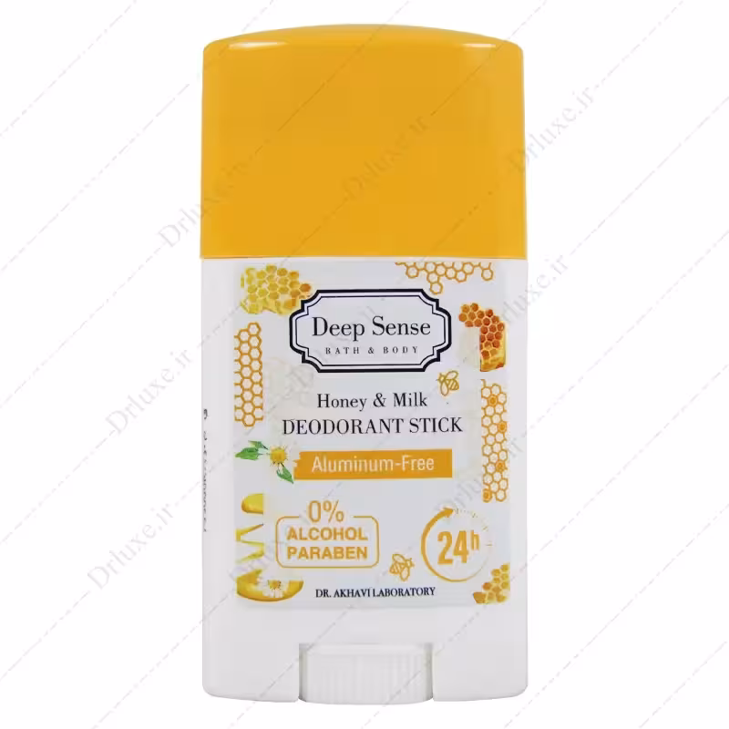 بررسی و خرید استیک خوشبو کننده بدن شیر عسل دیپ سنس 40 گرم