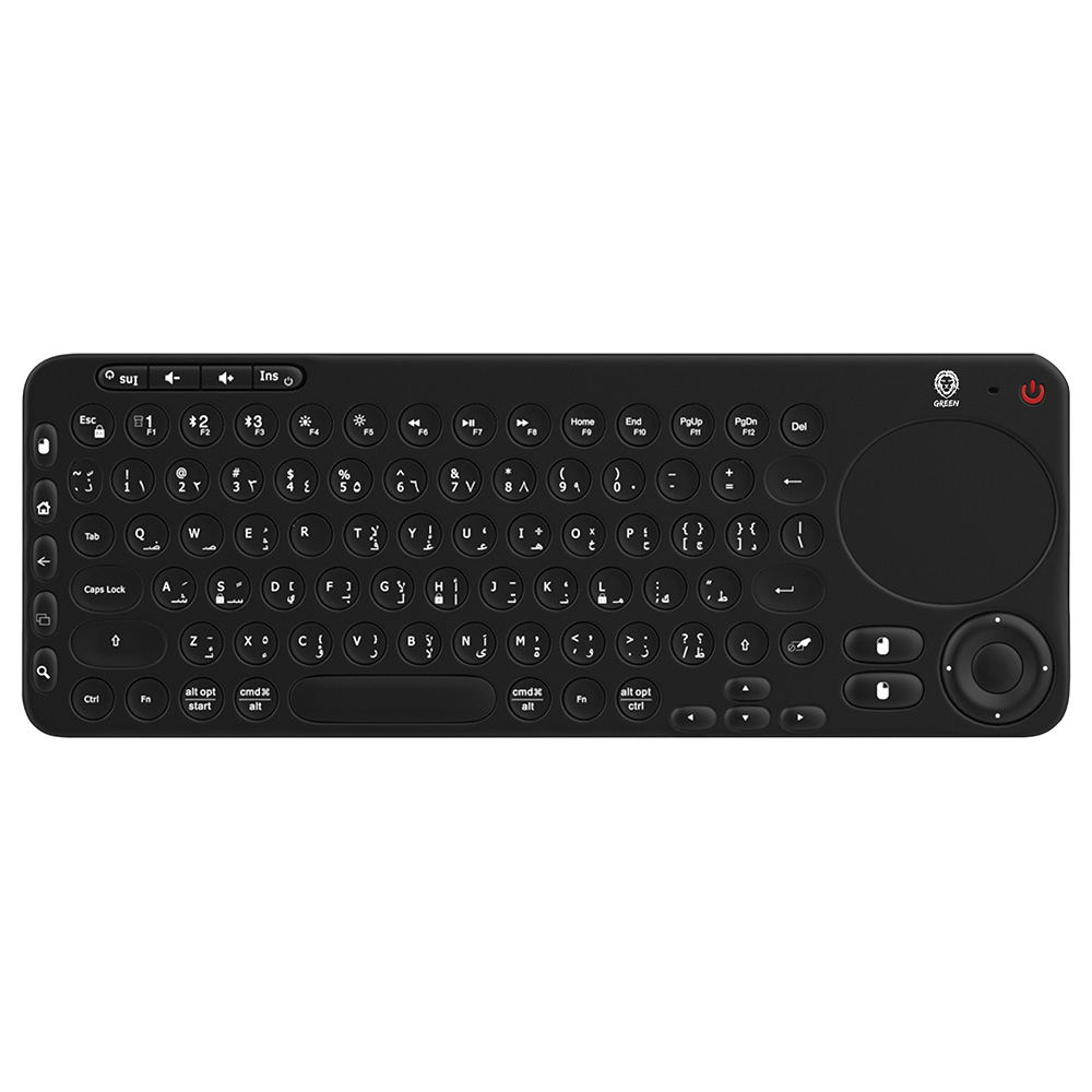 کیبورد گرین مدل Green keyboard with touchpad
