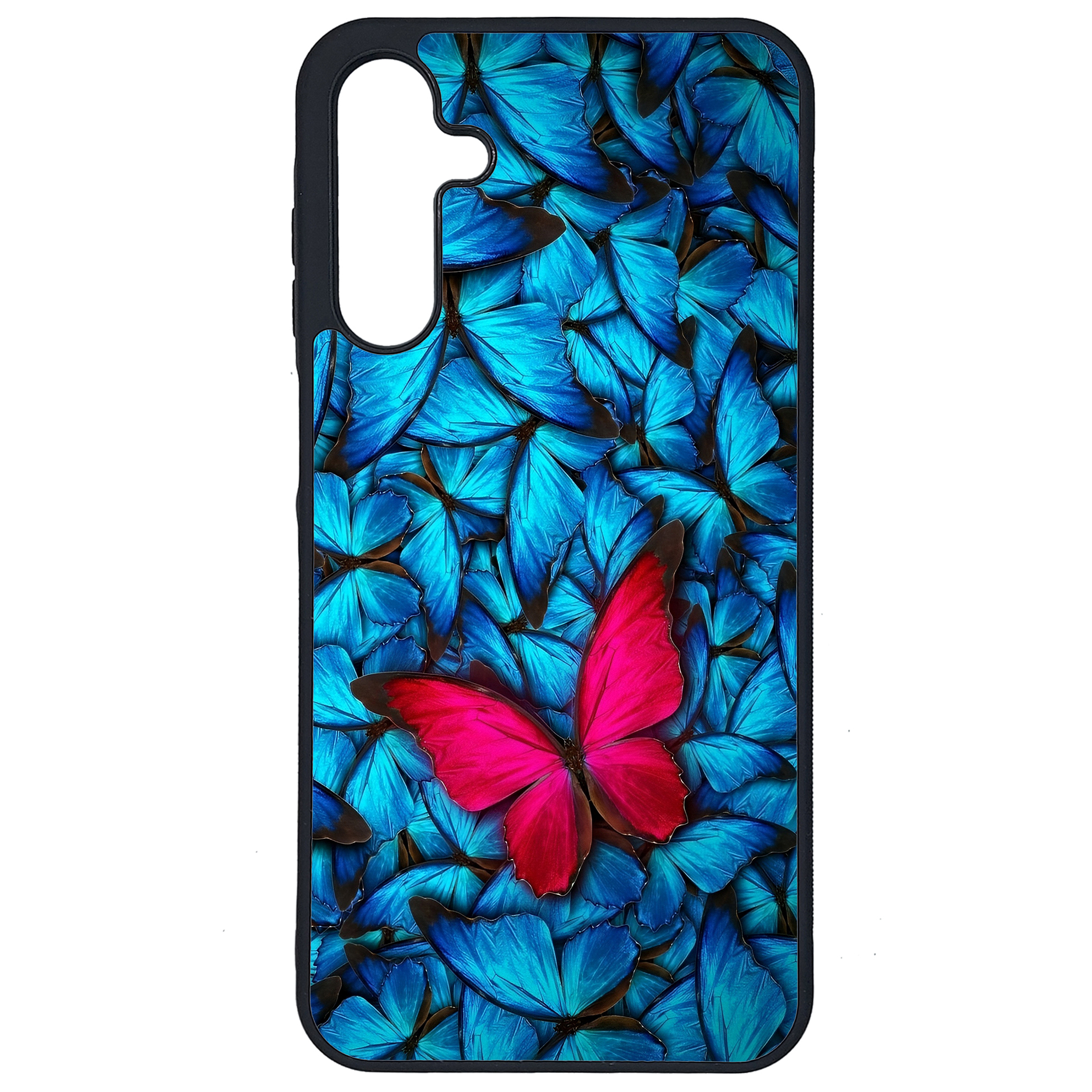 کاور طرح پروانه کد G-089 مناسب برای گوشی موبایل سامسونگ Galaxy A15 4G / A15 5G | دیجی قاب دونی