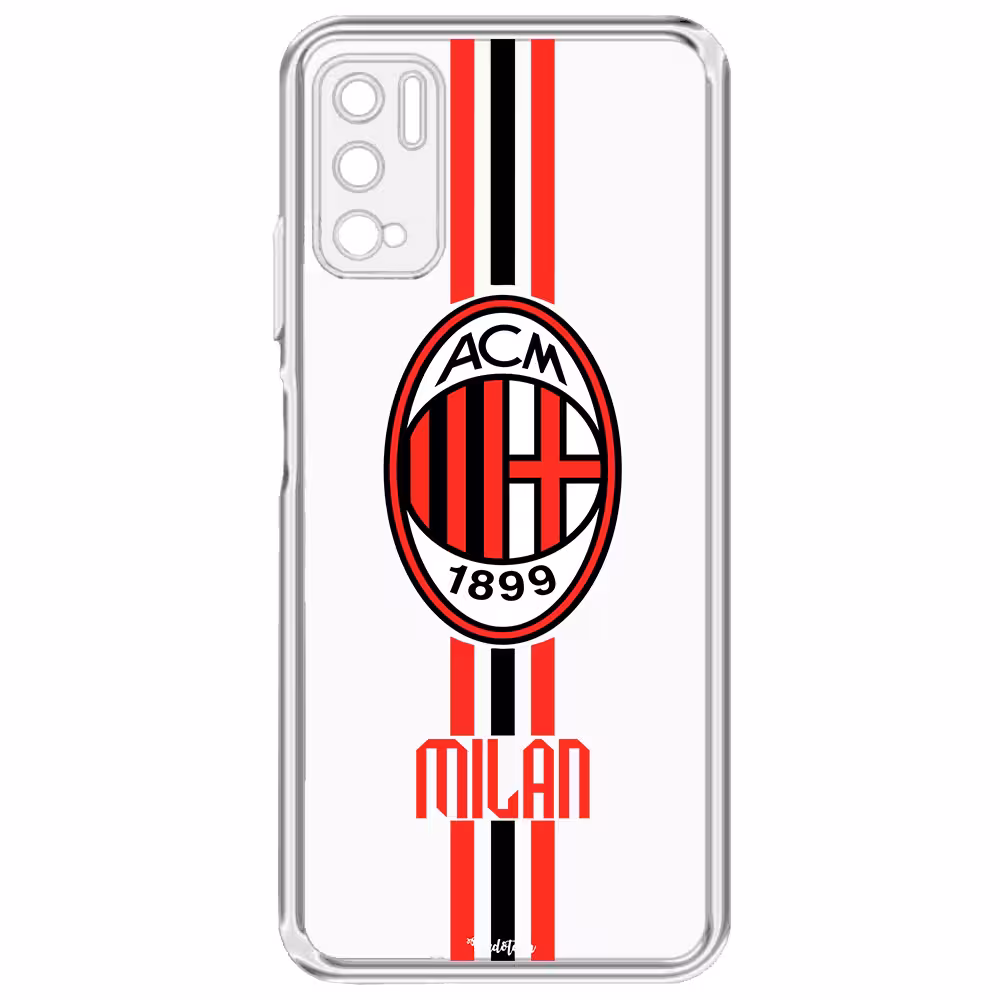 کاور طرح A.C Milan مناسب برای گوشی موبایل شیائومی Poco M3 Pro 