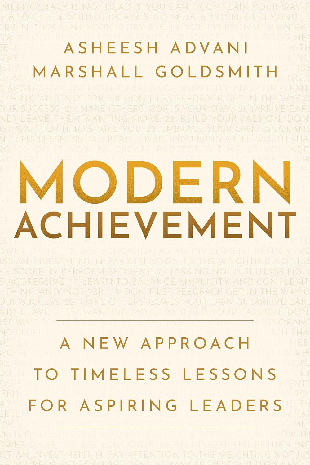 Modern Achievement: A New Approach to Timeless Lessons for Aspiring Leaders (متن کامل)