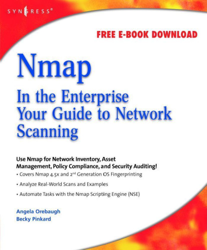 خرید و دانلود نسخه کامل کتاب Nmap in the Enterprise: Your Guide to Network Scanning