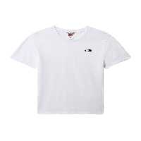 تی شرت سفید زنانه گنبدی ساده The North Face