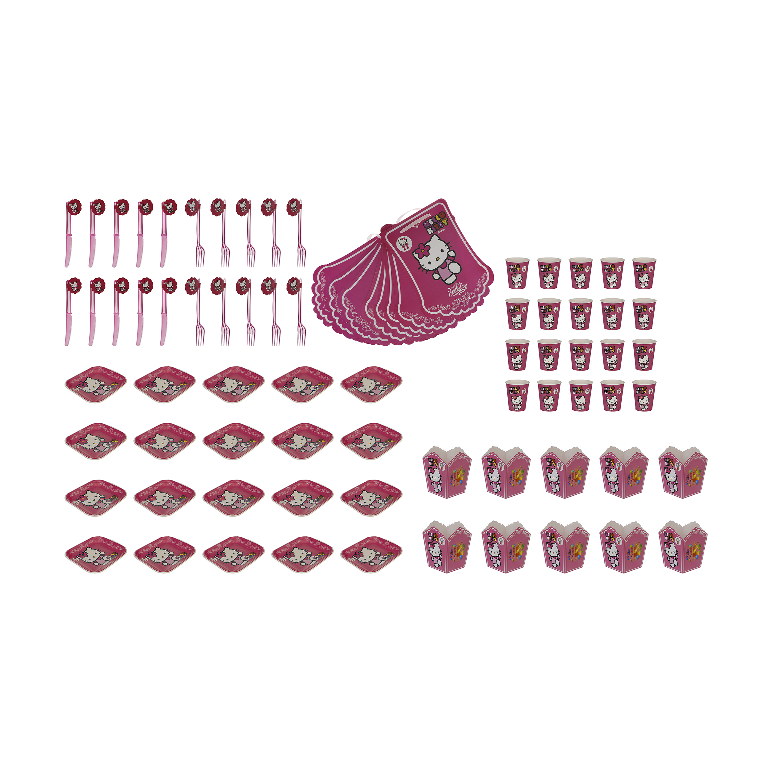 مجموعه 101 عددی تم تولد طرح هلو کیتی کد 001